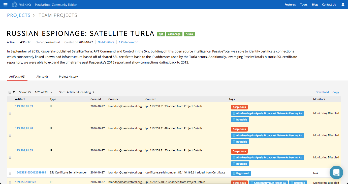 The enhanced PassiveTotal brings more than just a new look to the analysis platform; it