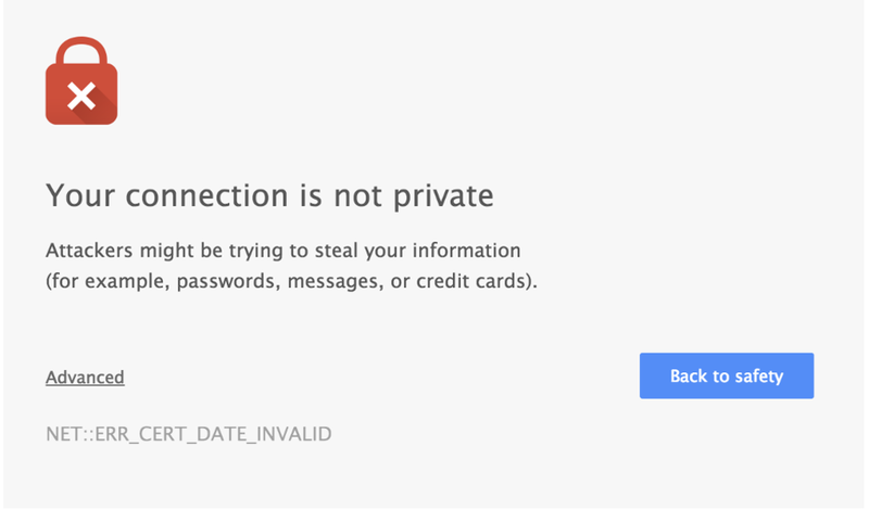 Often, organizations have expired SSL certificates existing on their web assets, which can be hazardous to those visiting their sites.