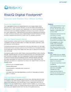 Digital-Footprint-RiskIQ-Datasheet