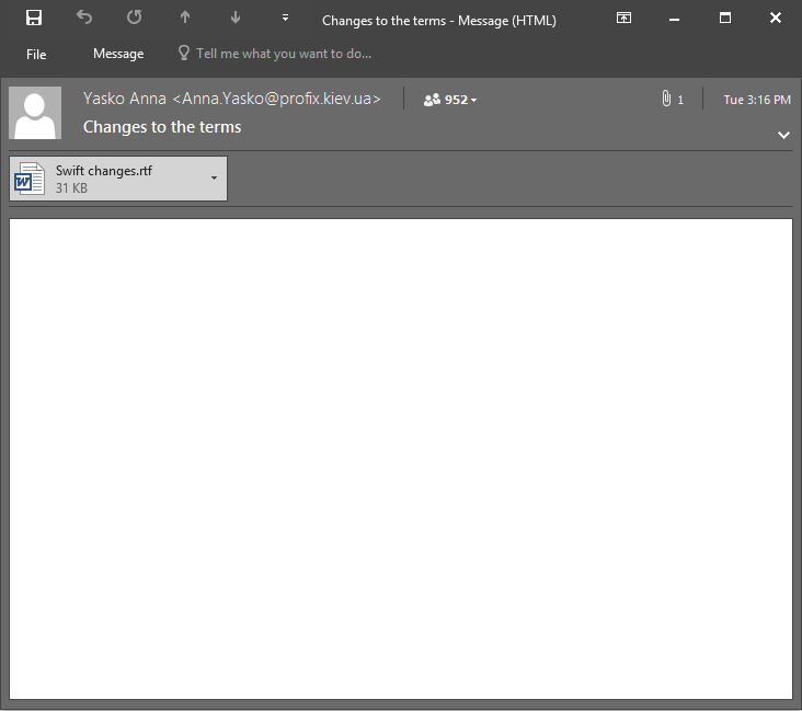 In a recent spear-phishing campaign, the Cobalt Group used a known CVE to connect to its C&C server via Cobalt Strike, but ended up revealing all targets.