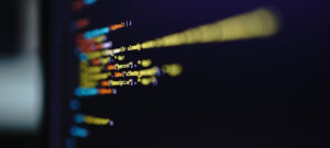 Computer Code On Screen