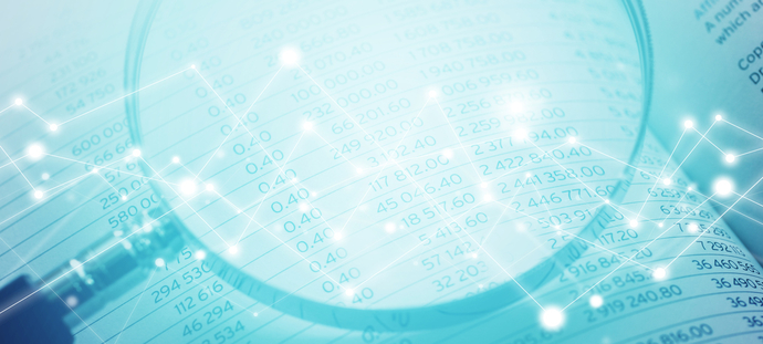 Magnifying Glass on Financial Figures with Network Graphics