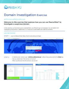 RiskIQ-Domain-Investigation-Exercise