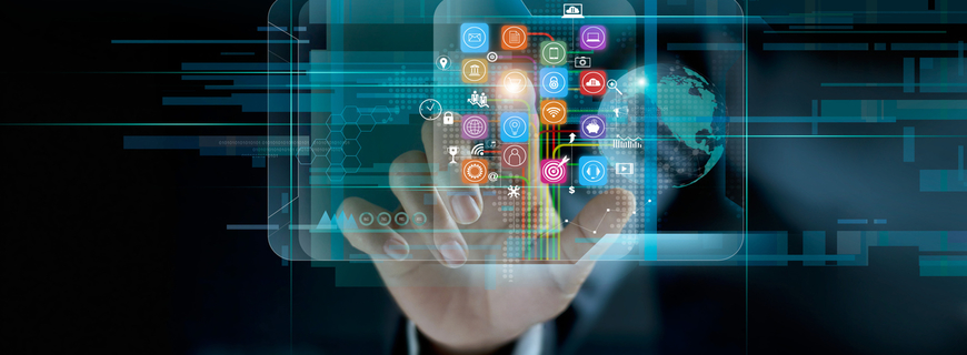 Businessman touching icon customer global networking connection on virtual screen, banking network, payment, online shopping and digital marketing.